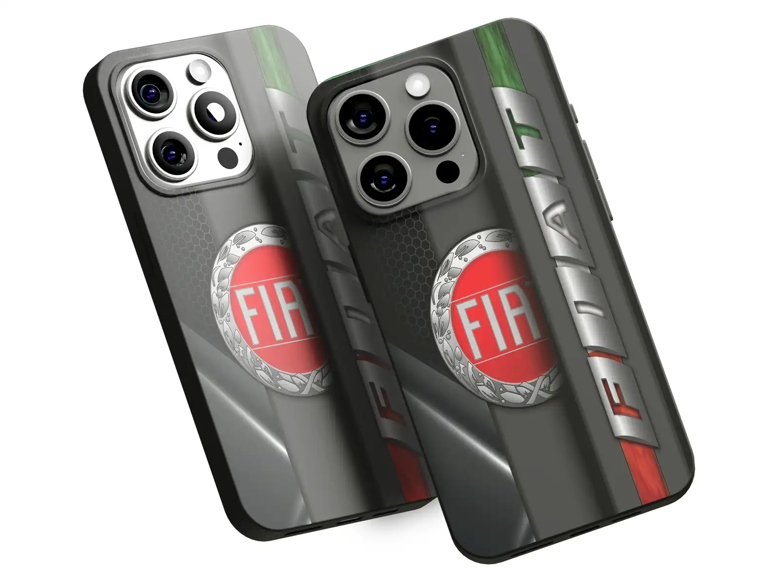 Fiat Étui Téléphone Cellulaire Style Moderne Solide